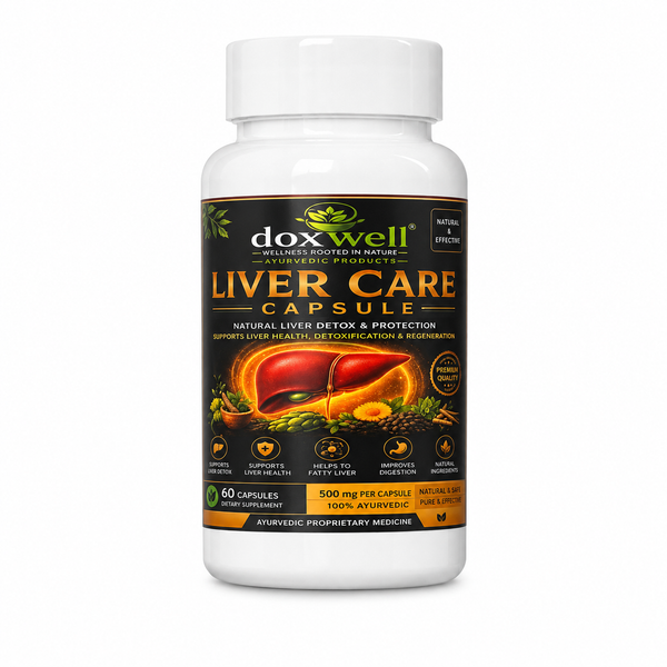 Doxwell Liver Care Capsules – Ayurvedic Herbal Liver Support