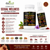 Doxwell Men Power Combo – 60 Capsules + 30 ml Men Power Oil
