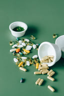 Doxwell Kamraj Churna – natural herbal supplements on green surface